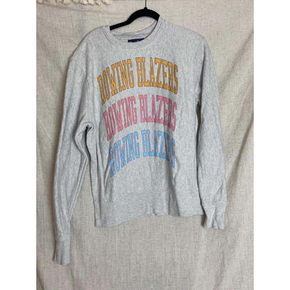 Rowing Blazers Unisex Crewneck Graphic Sweatshirt Heather Gray Size S